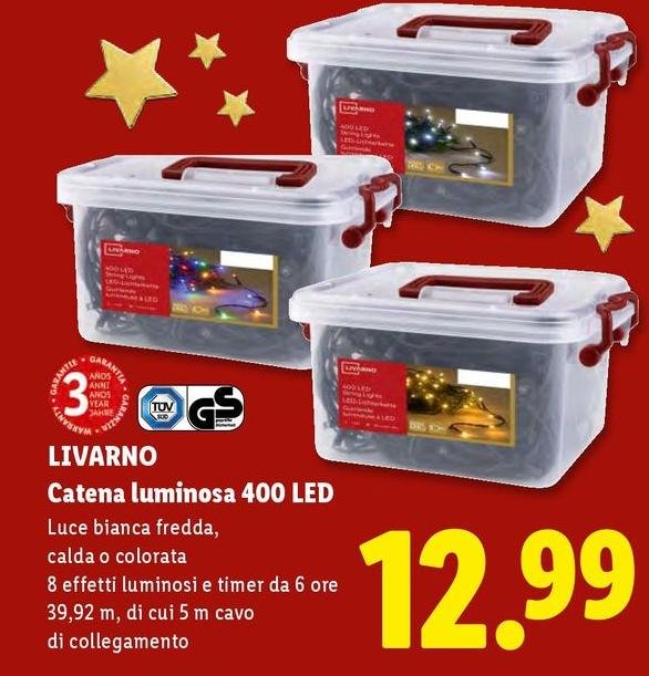 Livarno - Catena Luminosa 400 Led