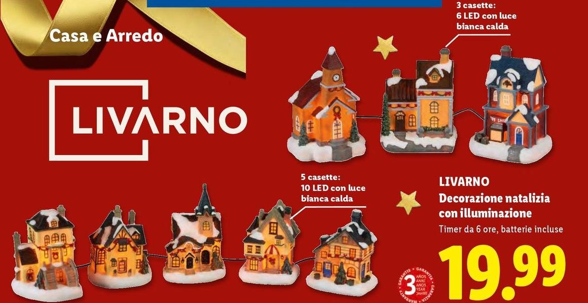 Livarno - Decorazioni Natalizia Con Illuminazione