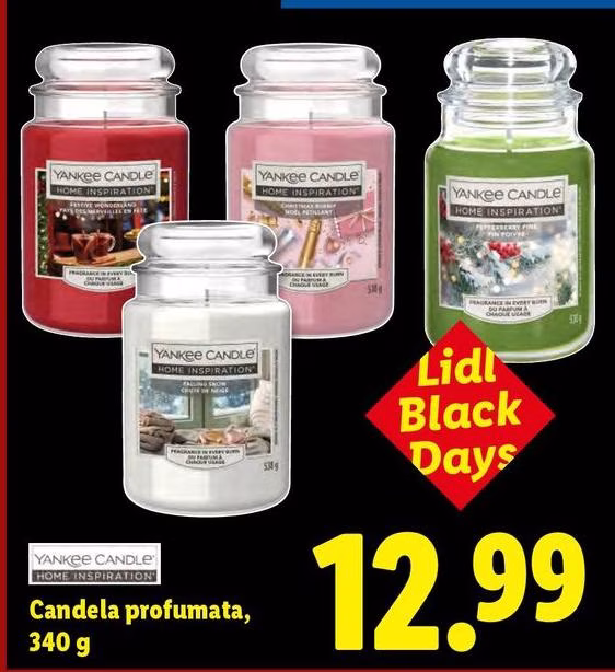 Yankee Candle - Candela Profumata, 340g