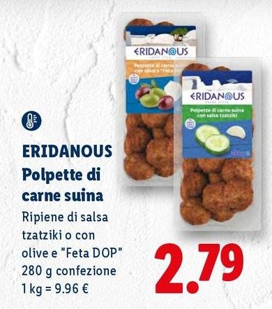 Eridanous - Polpette Di Carne Suina