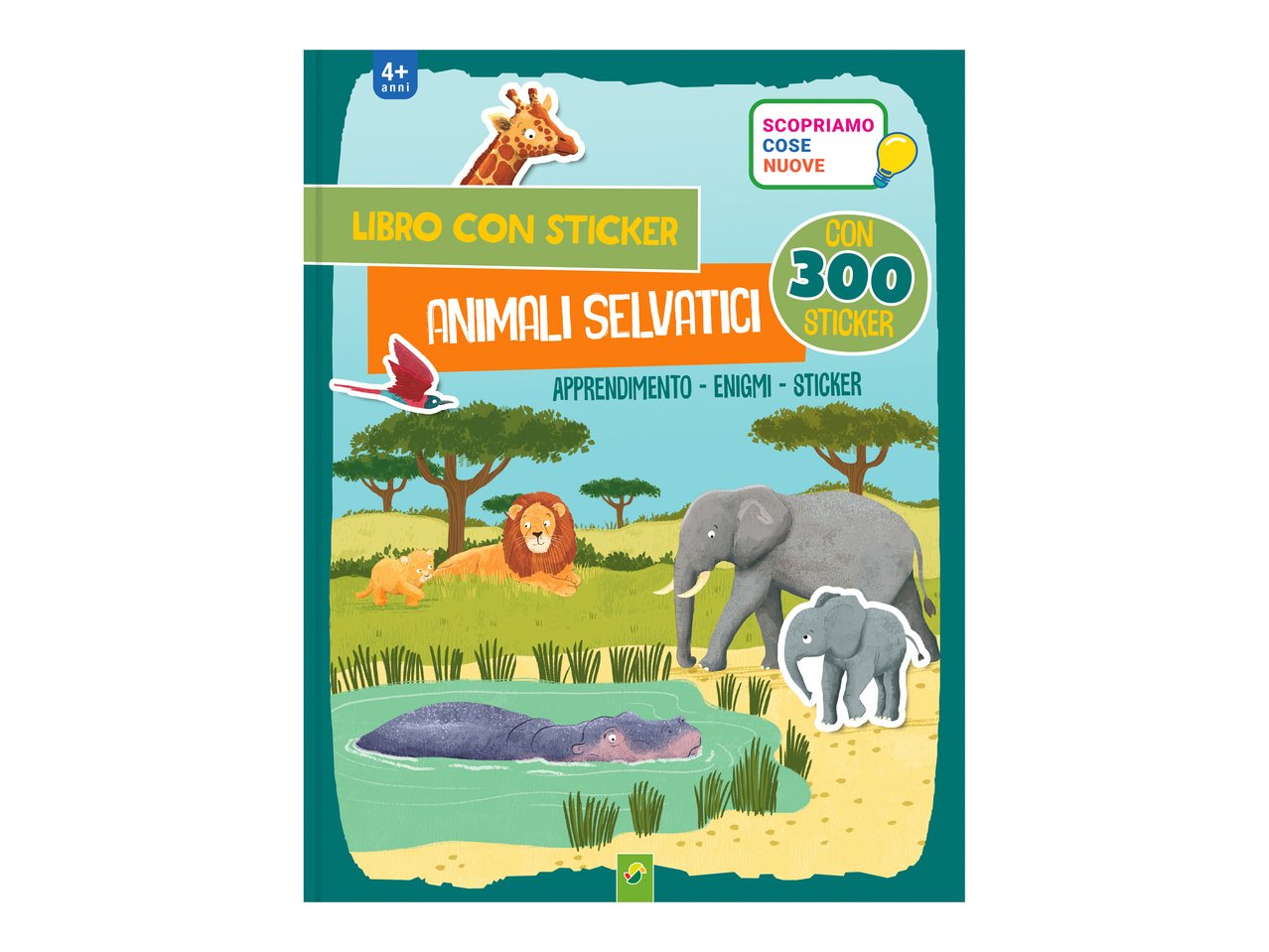 Album con sticker per bambini