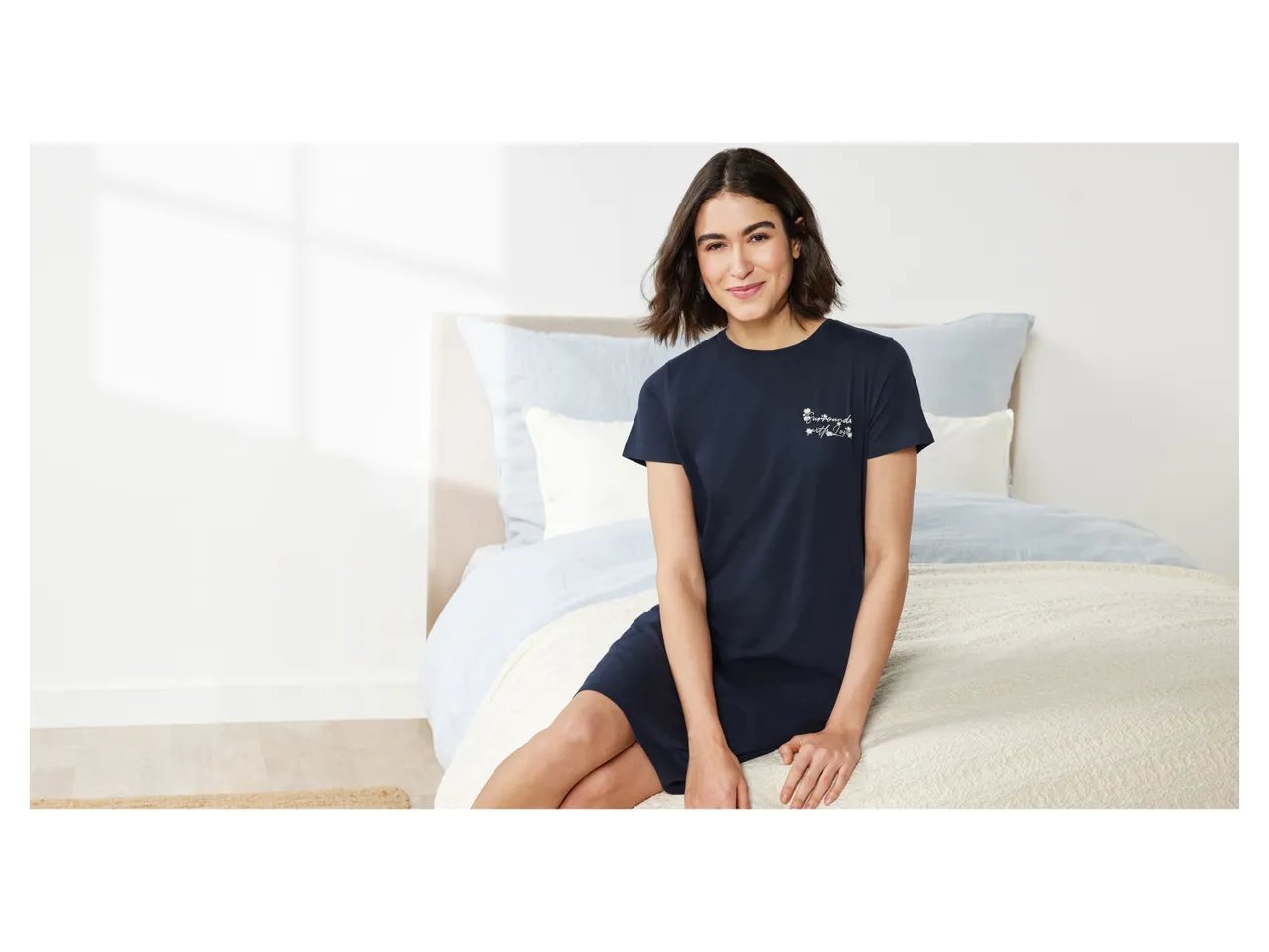 Maxi t-shirt da notte per donna