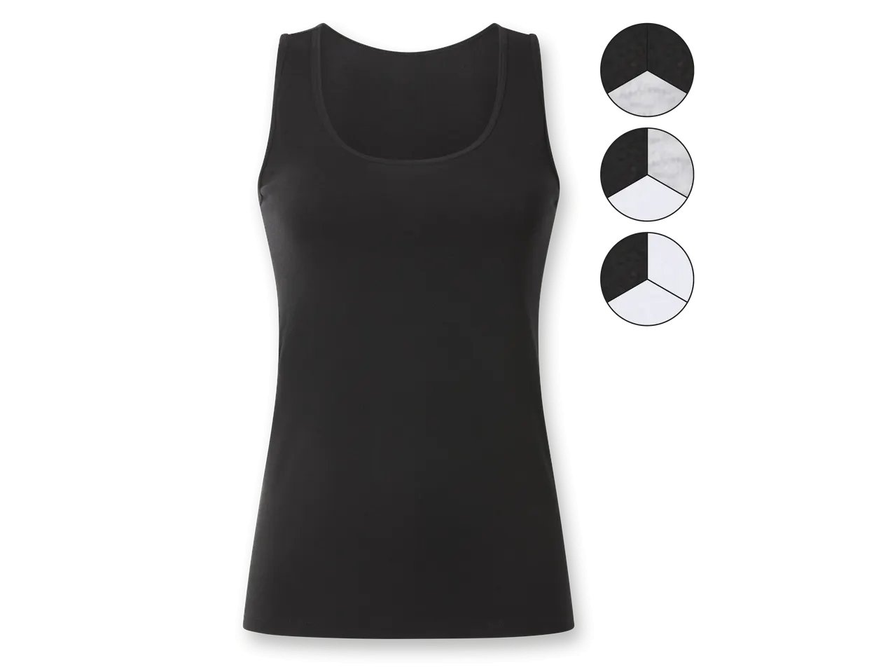 Canotta da donna, 3 pezzi