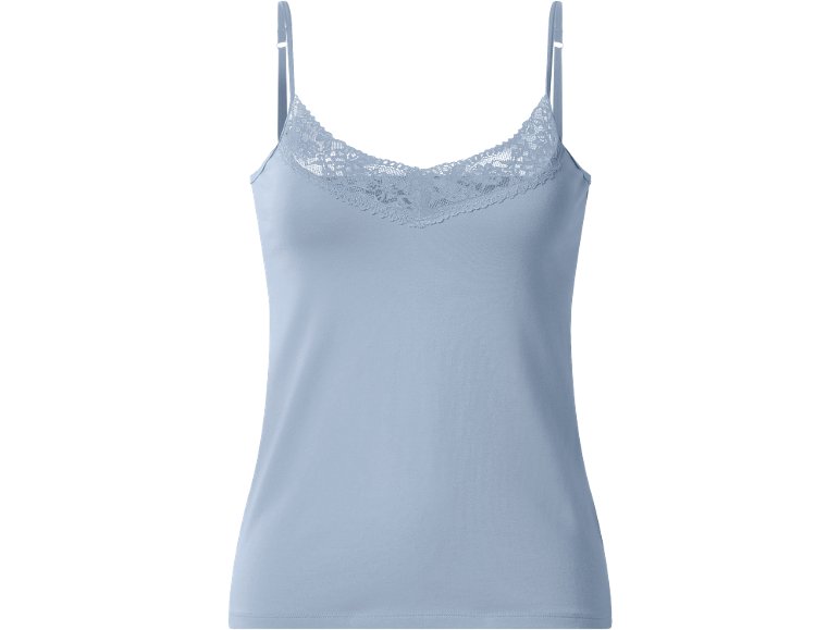 Canotta da donna con pizzo, 3 pezzi