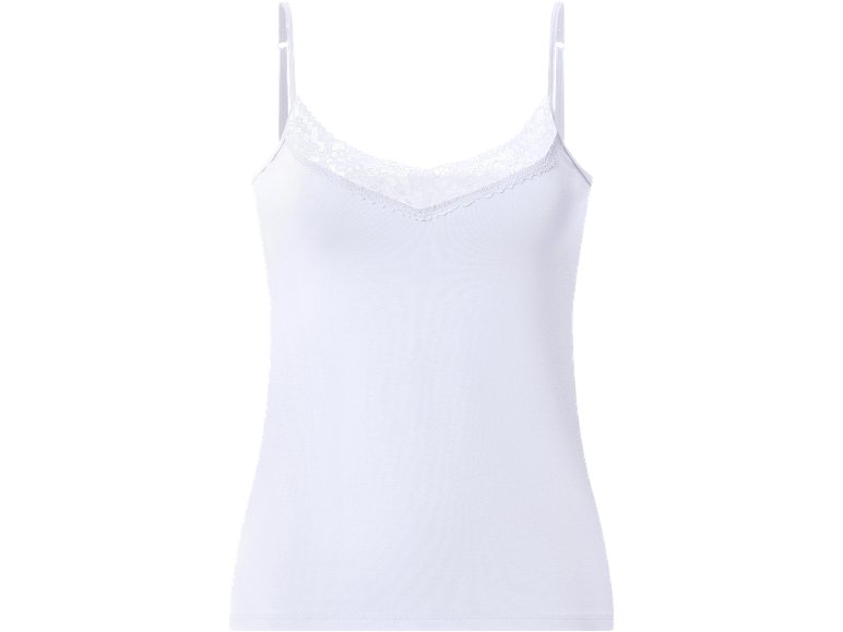 Canotta da donna con pizzo, 3 pezzi