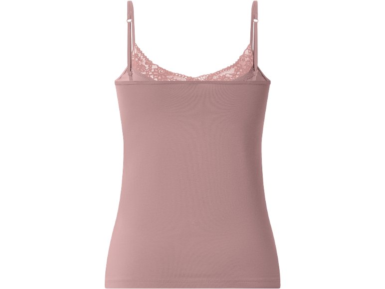 Canotta da donna con pizzo, 3 pezzi