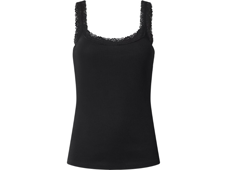 Canotta da donna con pizzo, 3 pezzi