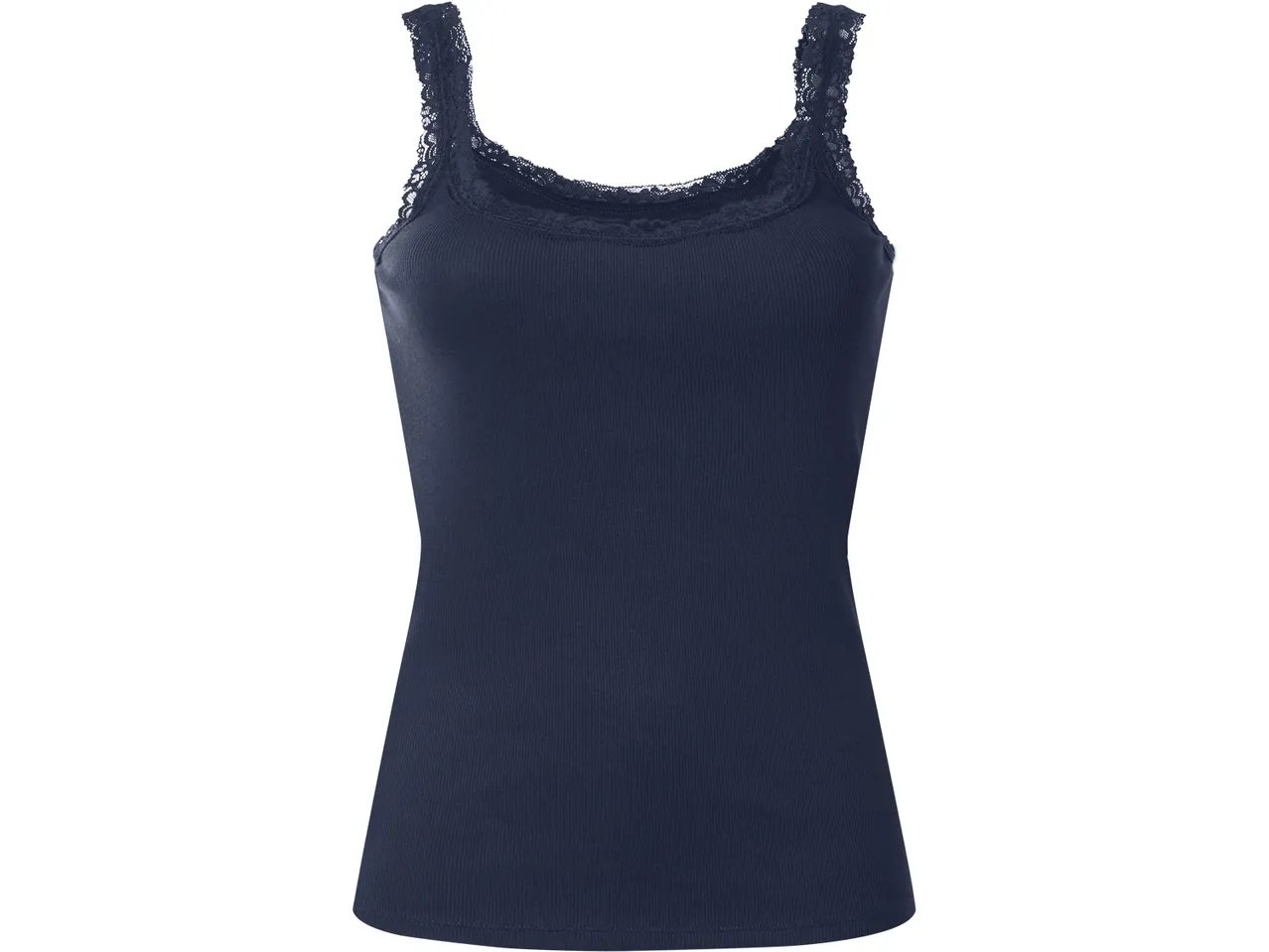 Canotta da donna con pizzo, 3 pezzi