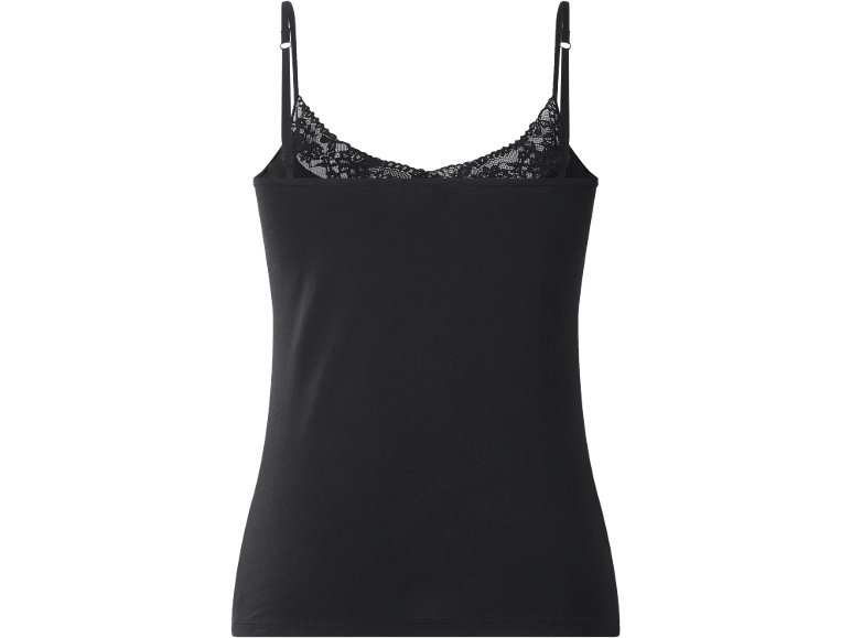 Canotta da donna con pizzo, 3 pezzi