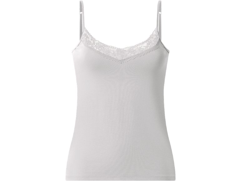 Canotta da donna con pizzo, 3 pezzi