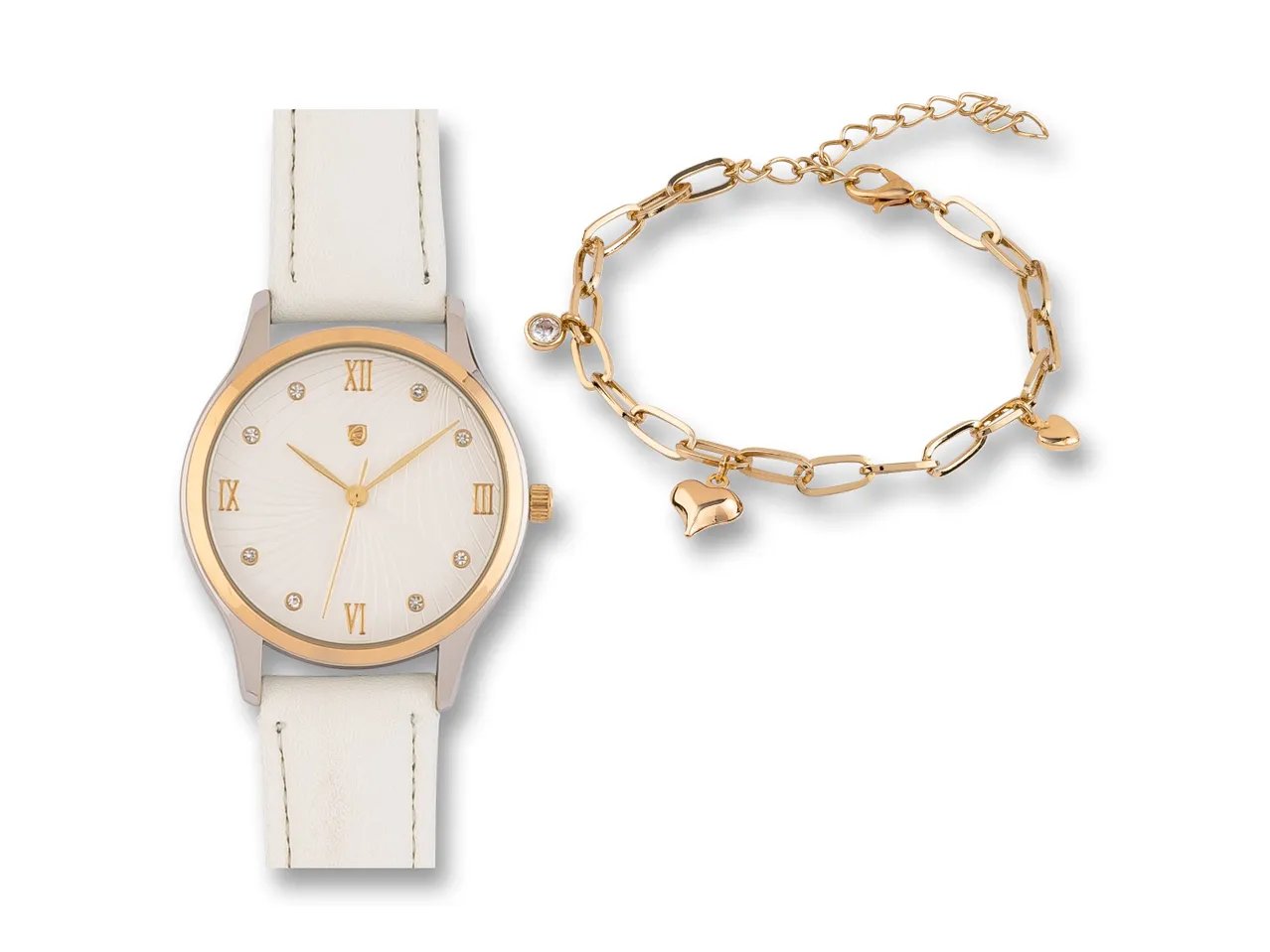 Set orologio e braccialetto da donna