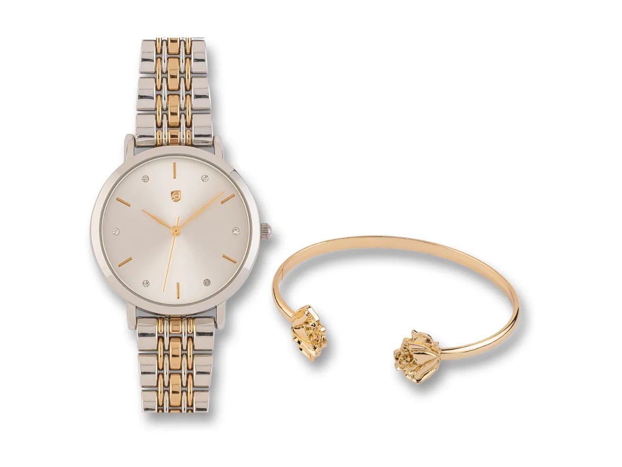 Set orologio e braccialetto da donna