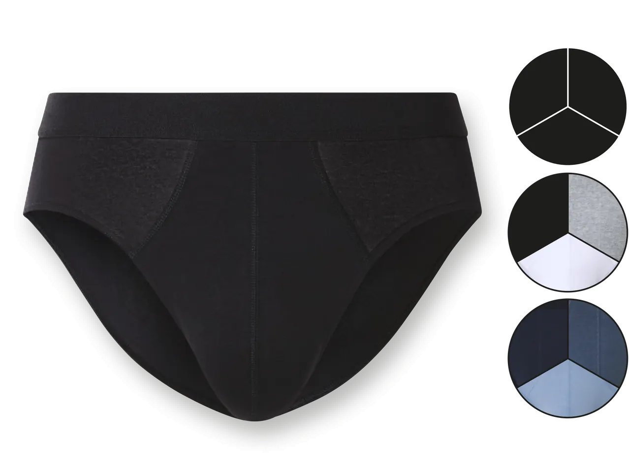 Slip da uomo, 3 pezzi