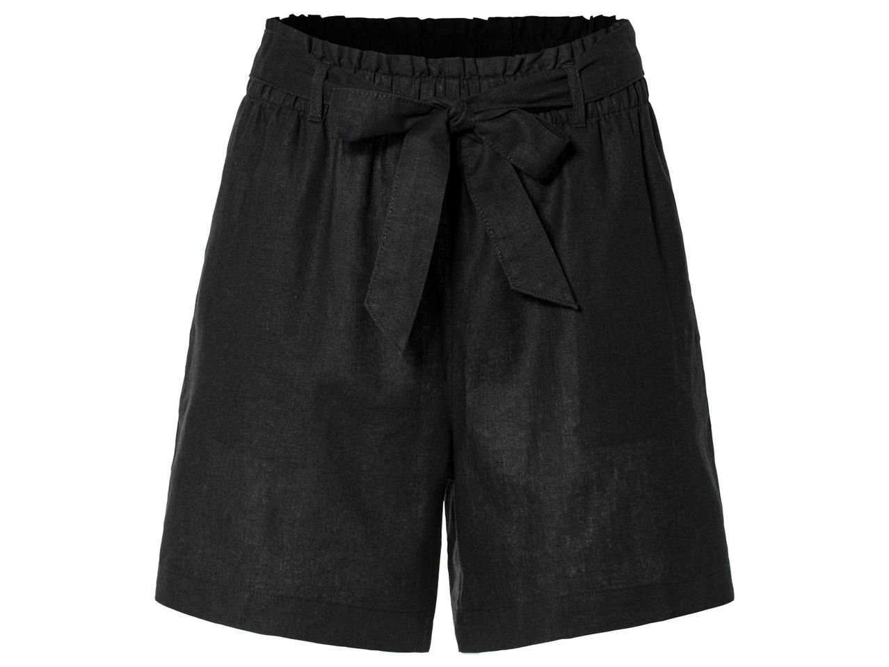 Shorts in lino da donna