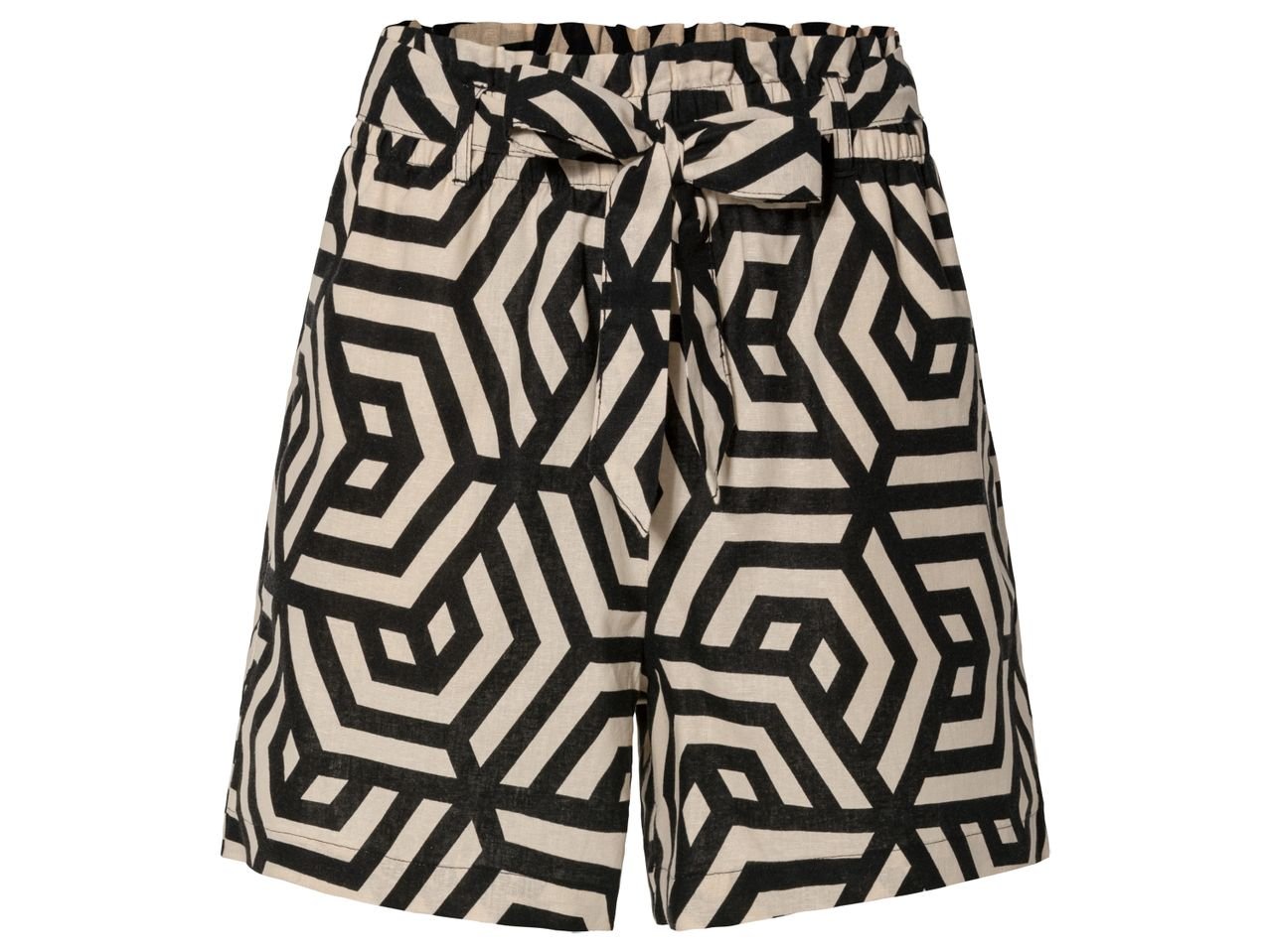 Shorts in lino da donna
