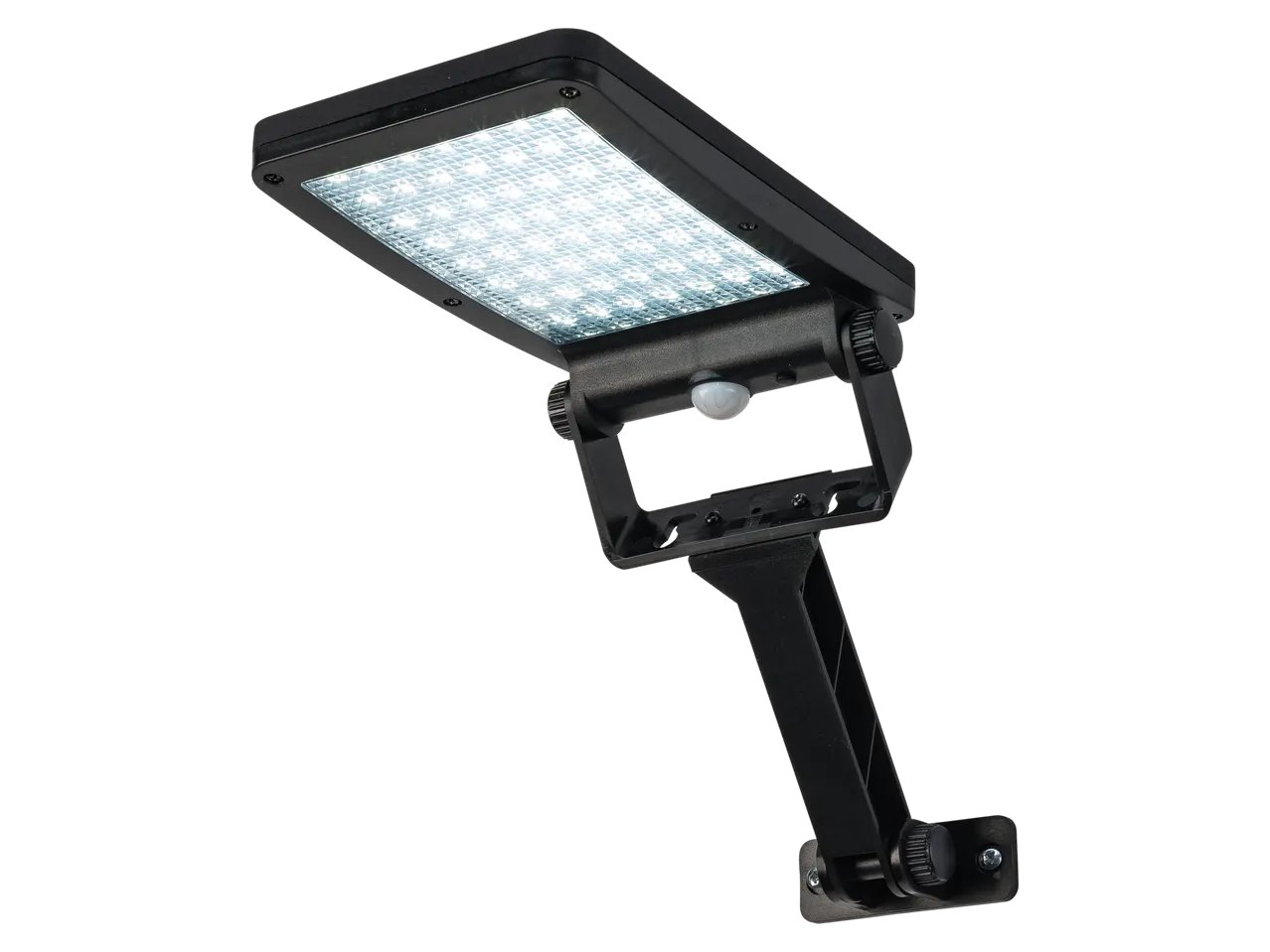 Faro LED ad energia solare con sensore di movimento