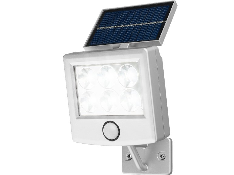 Faro LED ad energia solare con sensore di movimento
