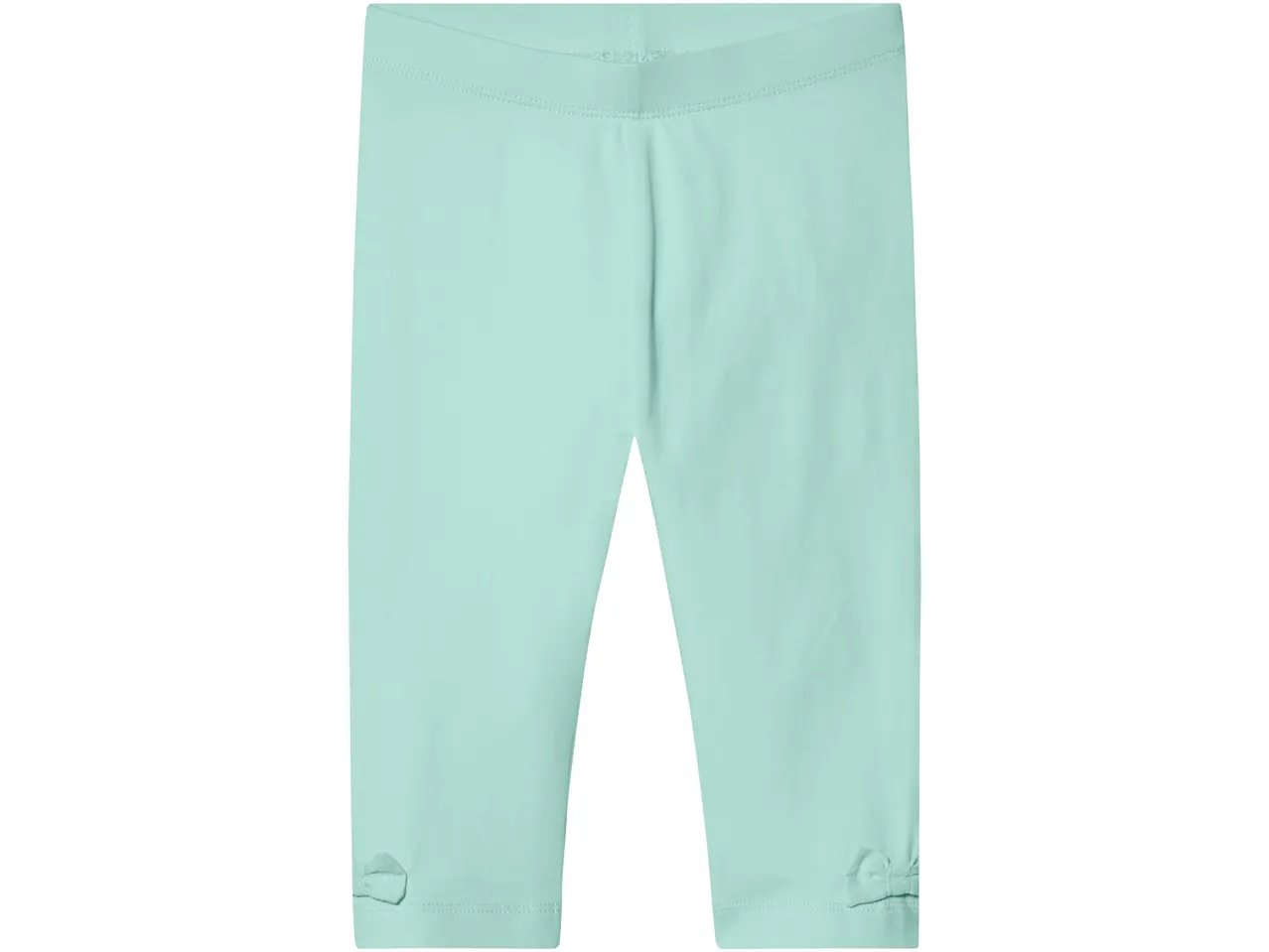 Leggings capri da bambina, 2 pezzi