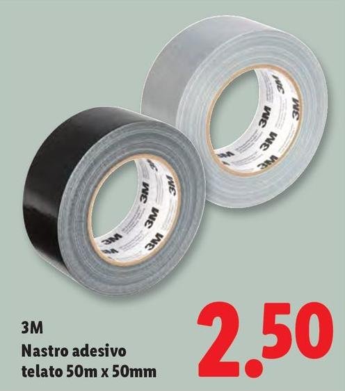 Nastro Adesivo Telato 50m X 50mm