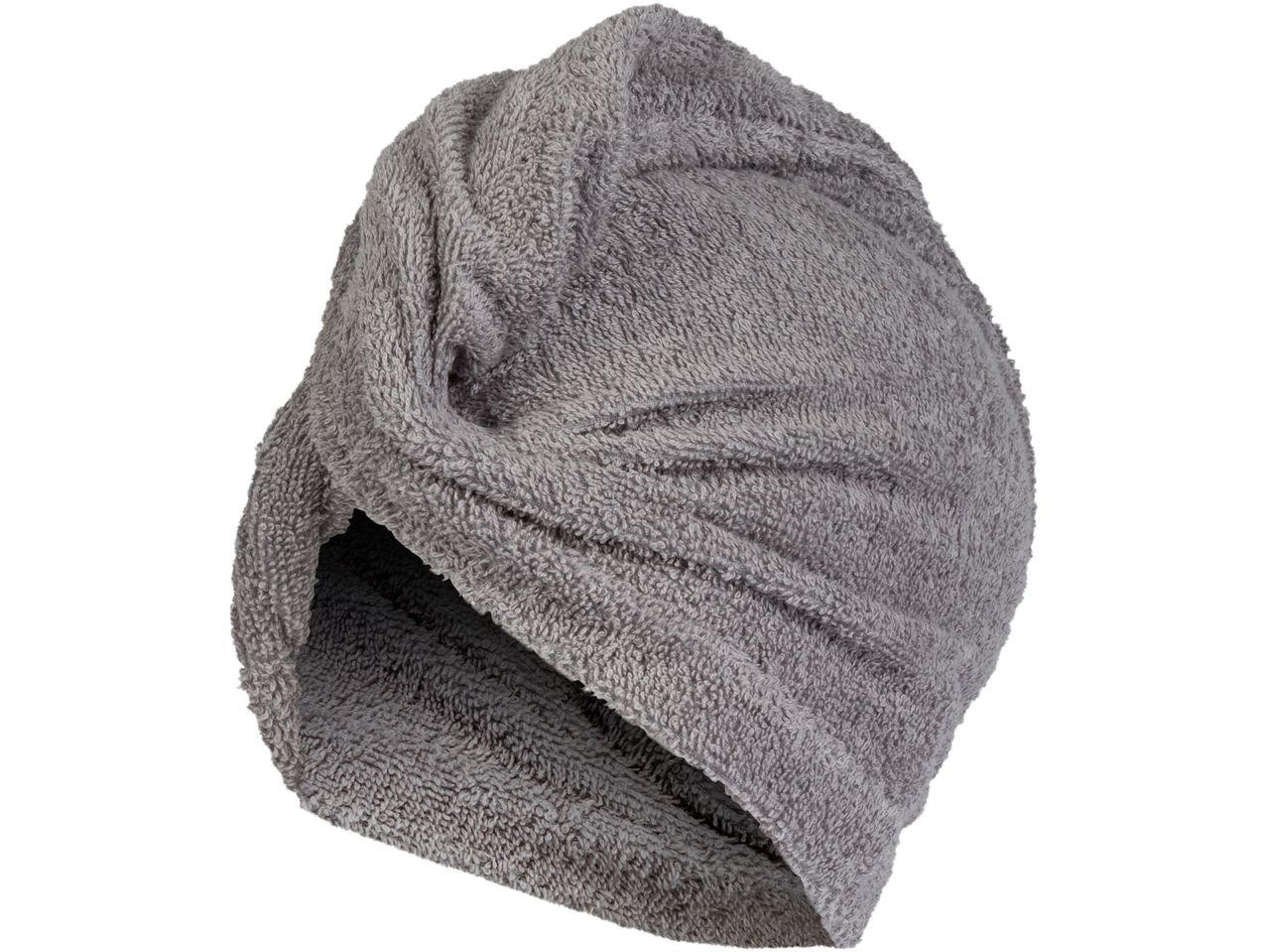 Asciugamano a turbante per capelli