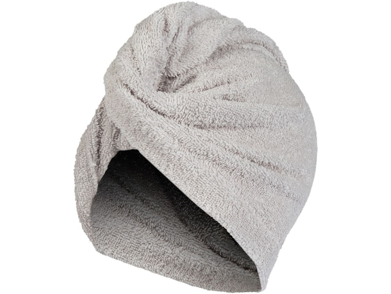 Asciugamano a turbante per capelli