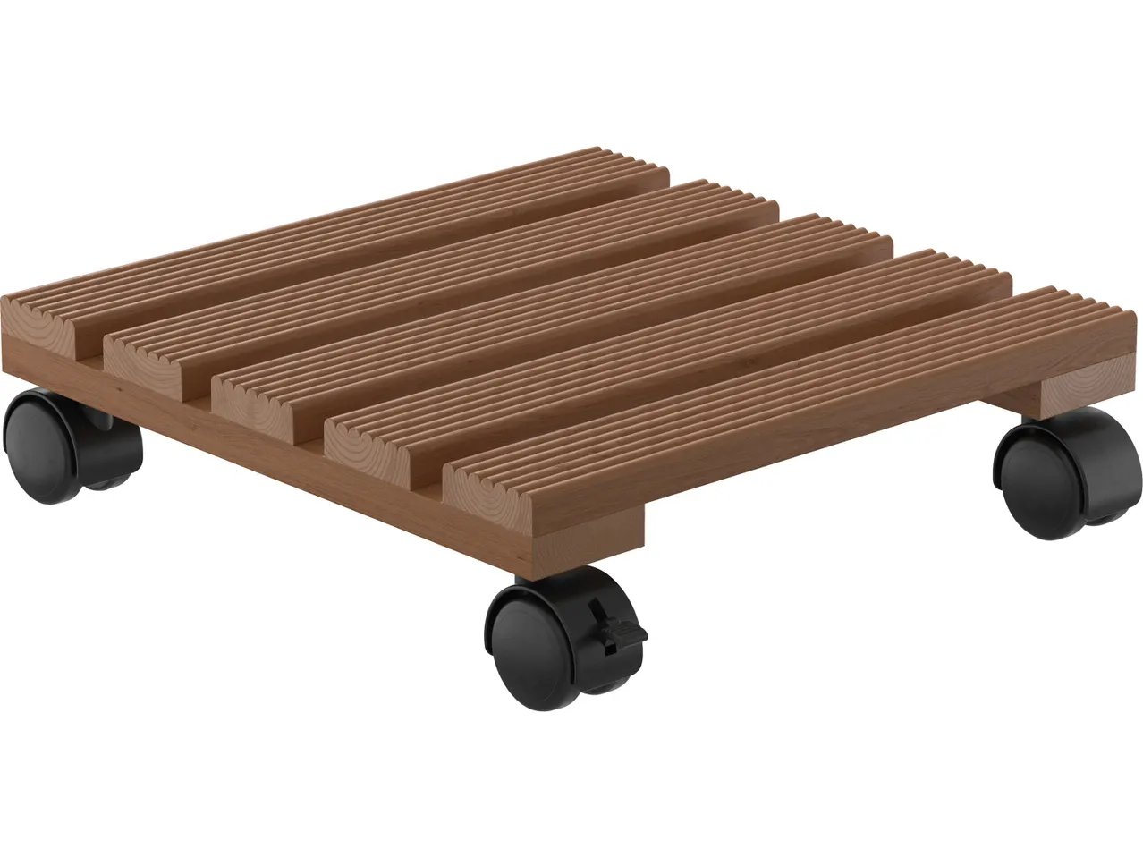 Portavaso con rotelle