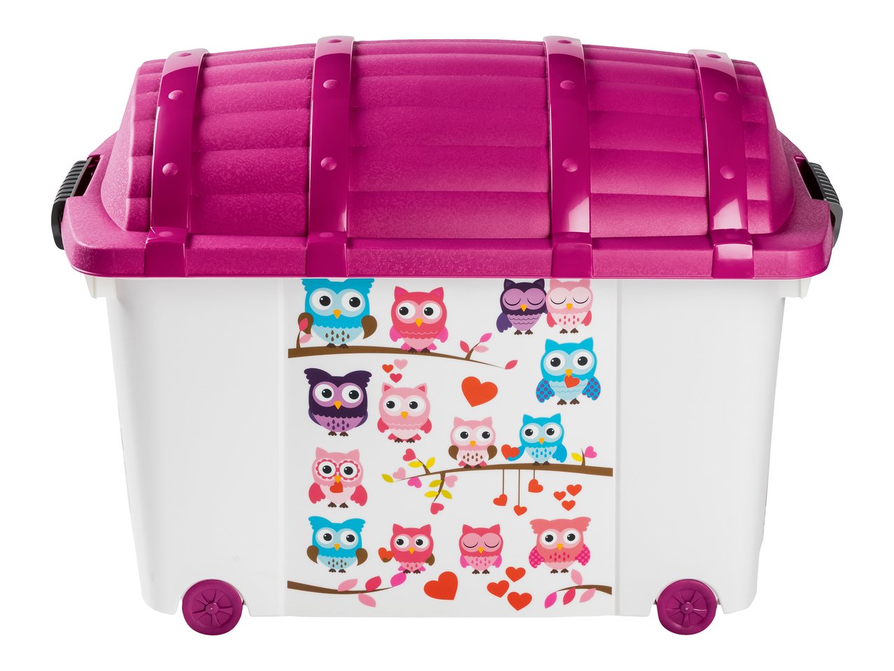 Baule contenitore con rotelle