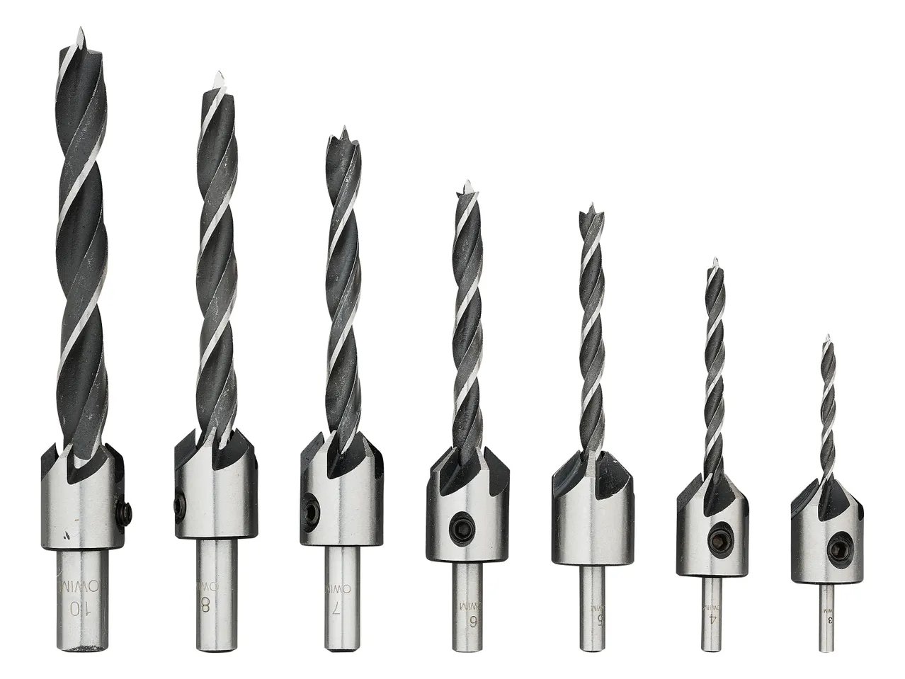 Set punte da trapano per legno