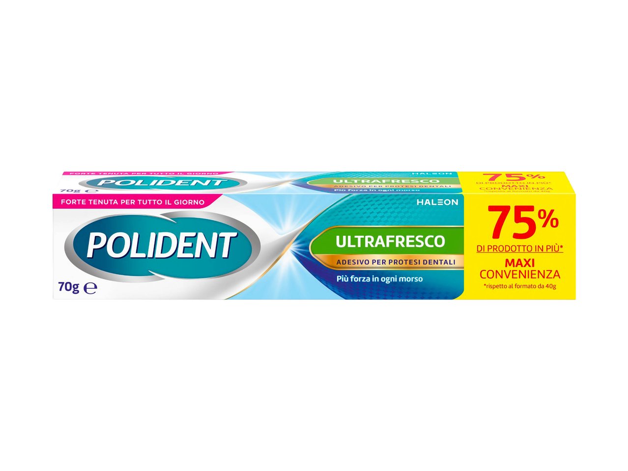 Adesivo per protesi dentali