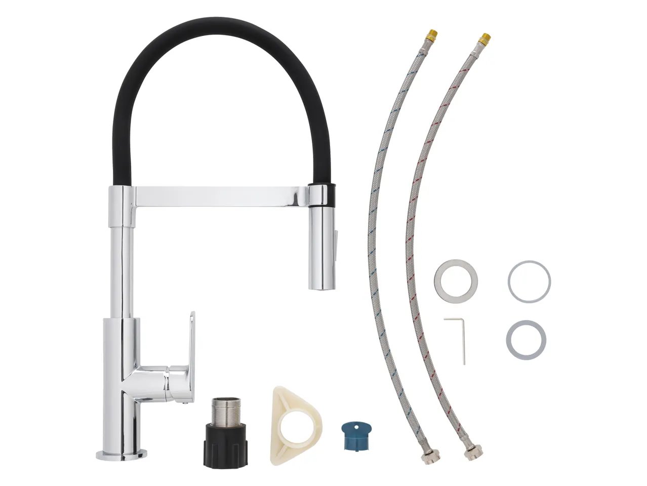 Miscelatore da cucina con doccetta estraibile