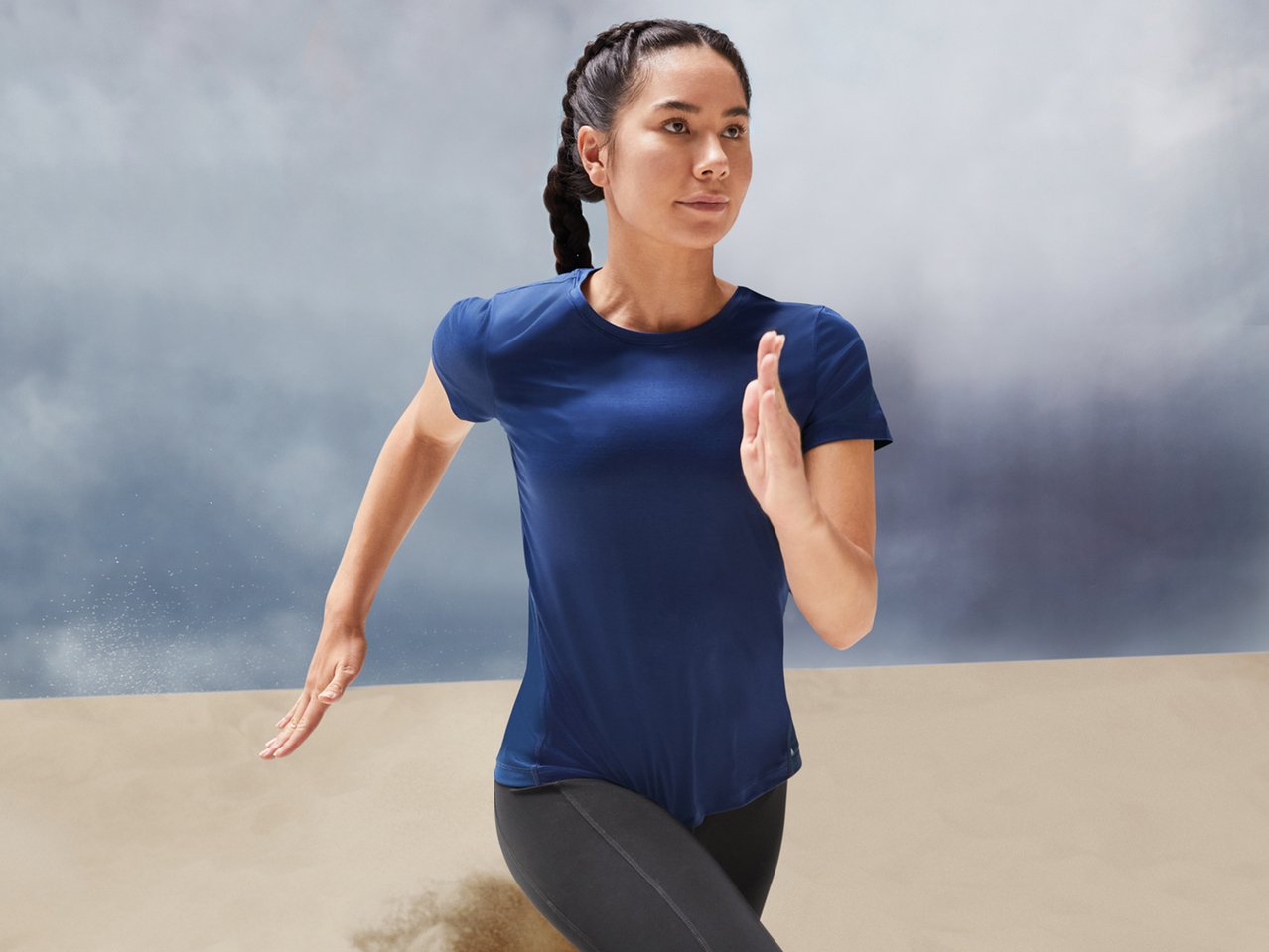 T-shirt sportiva da donna