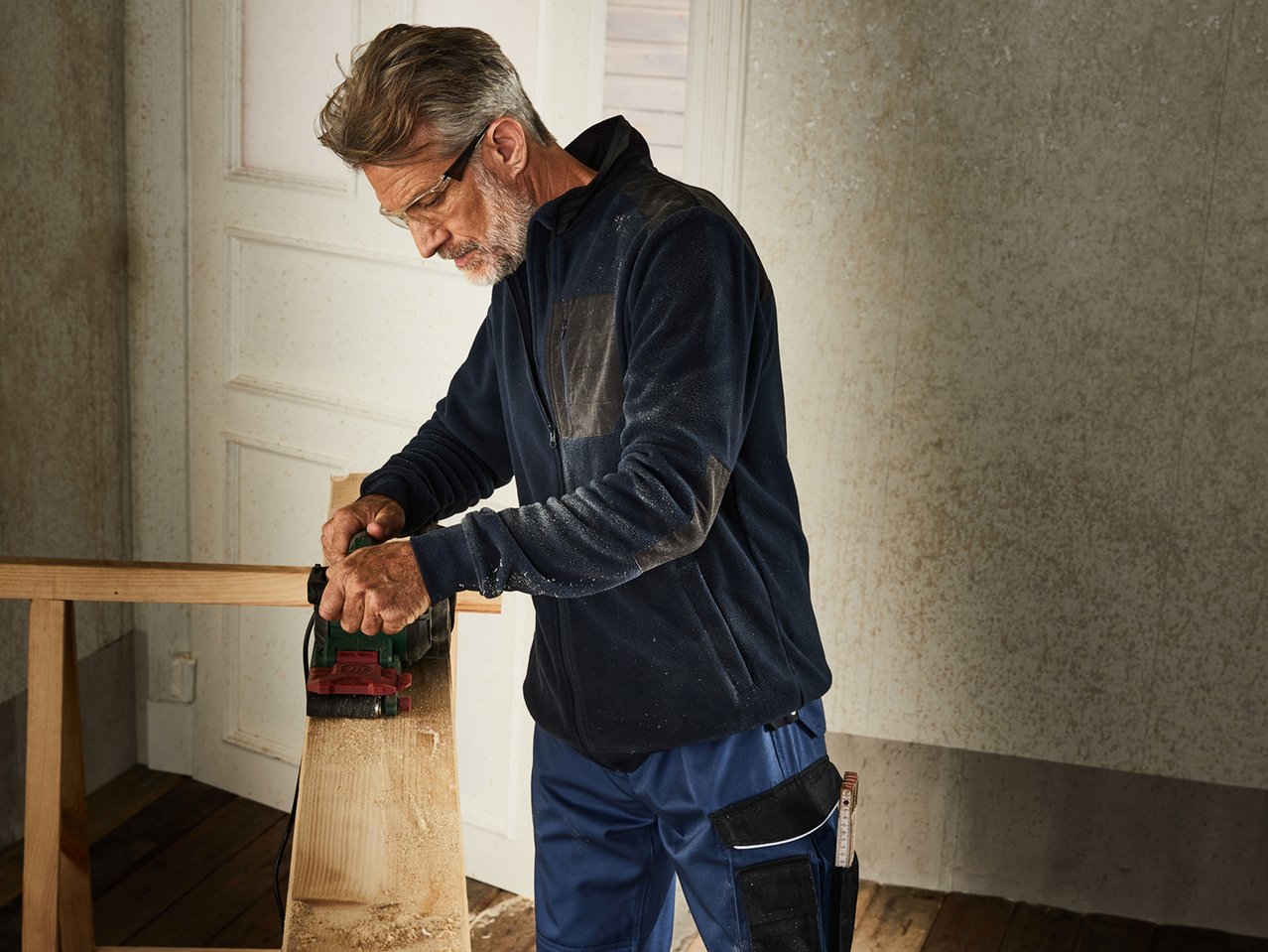 Giacca in pile da uomo