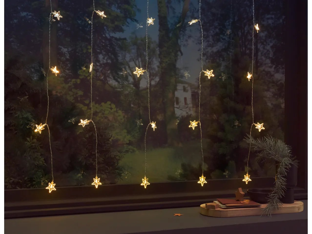 Tenda luminosa a LED