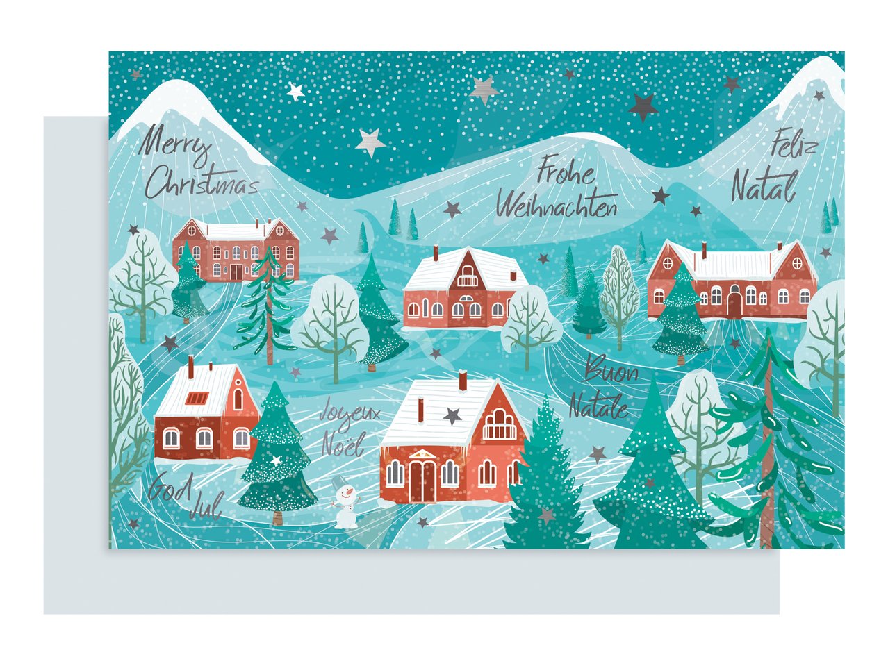 Biglietti di auguri natalizi