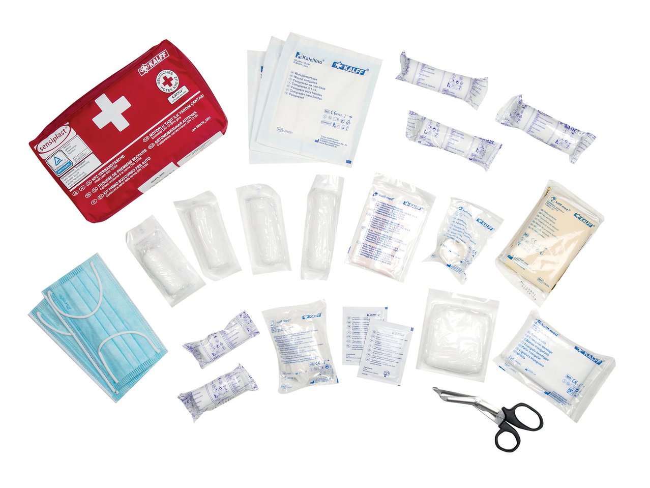 Kit primo soccorso per auto