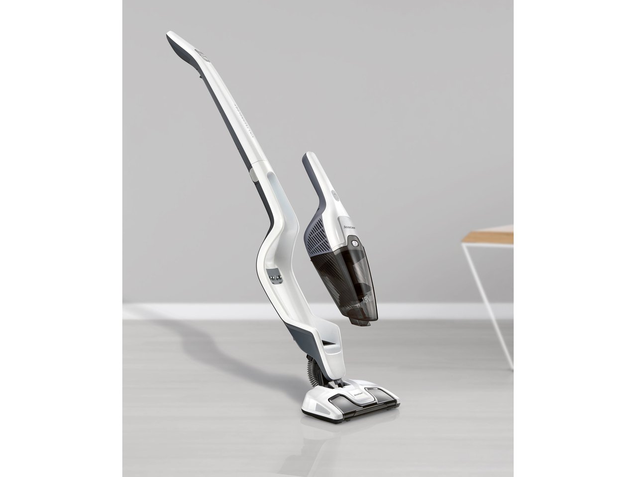 Scopa elettrica ricaricabile 2 in 1