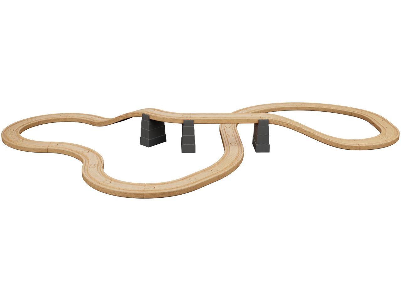 Set ampliamento per gioco pista in legno