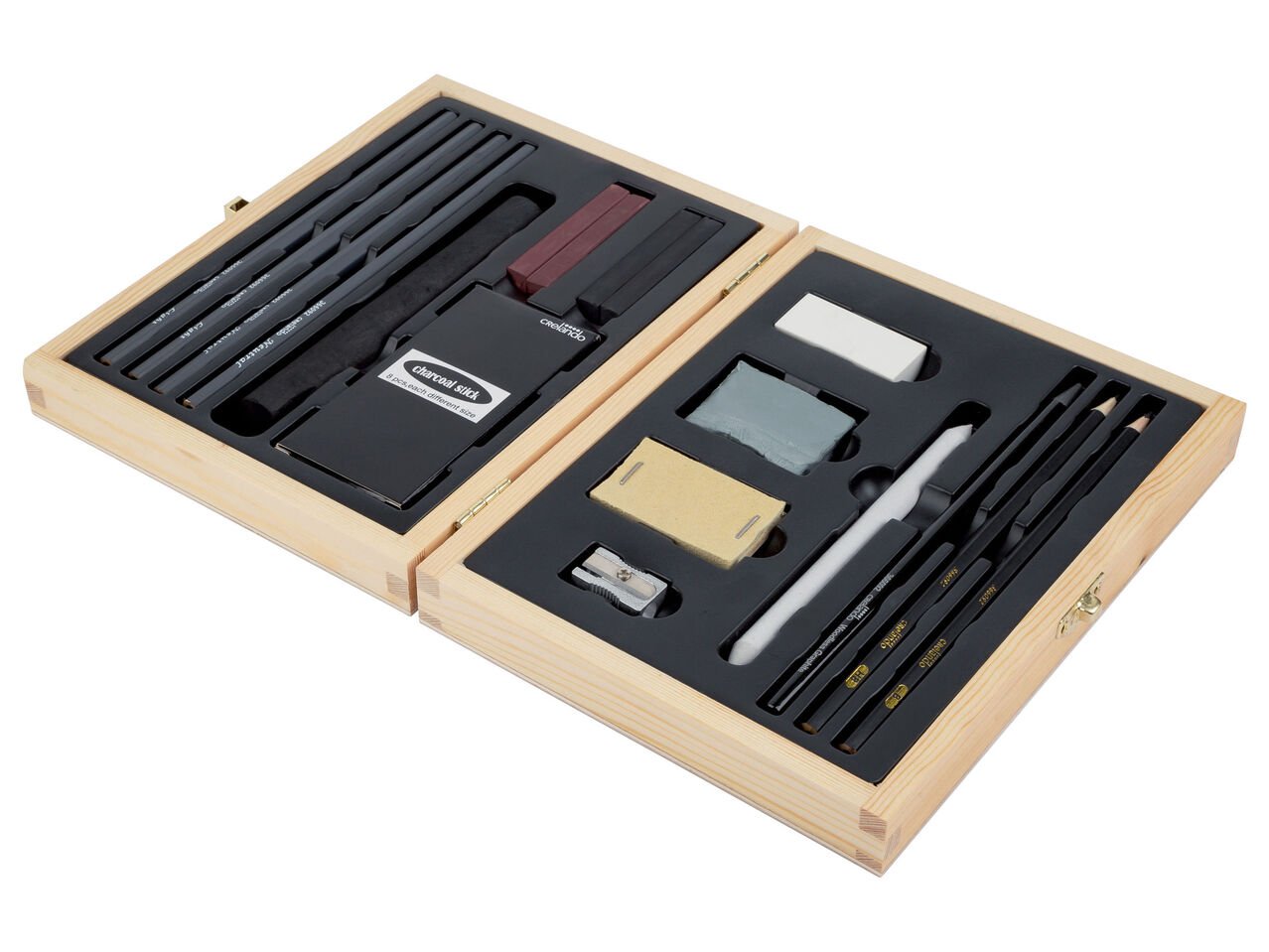 Set da disegno con carboncino