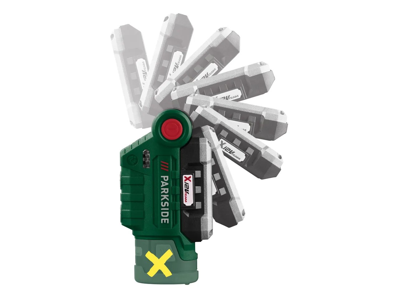 Lampada LED ricaricabile da lavoro