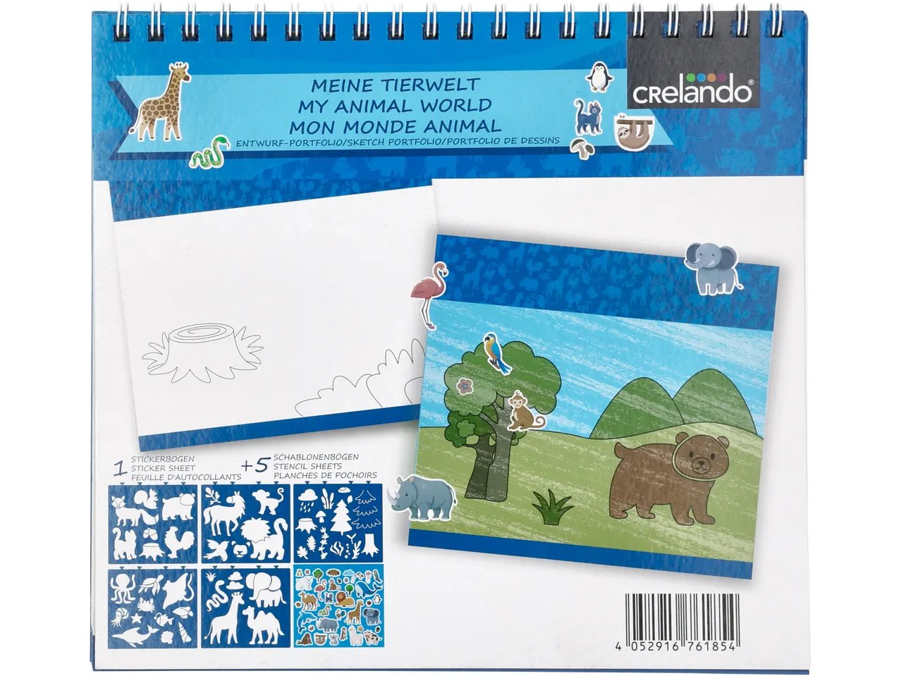 Libro con sagome da disegno