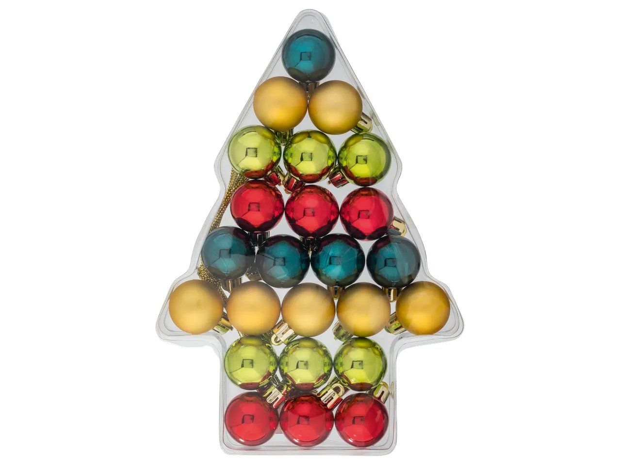 Palline natalizie, 24 pezzi