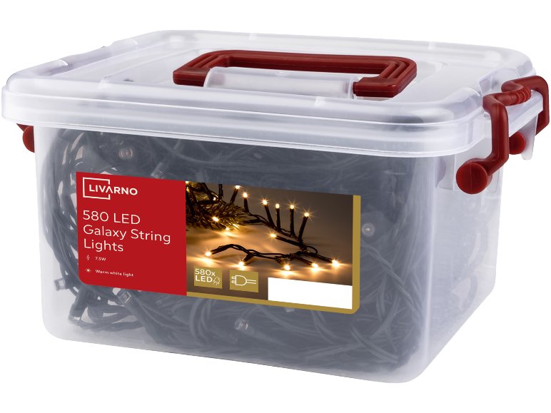Catena luminosa 580 LED