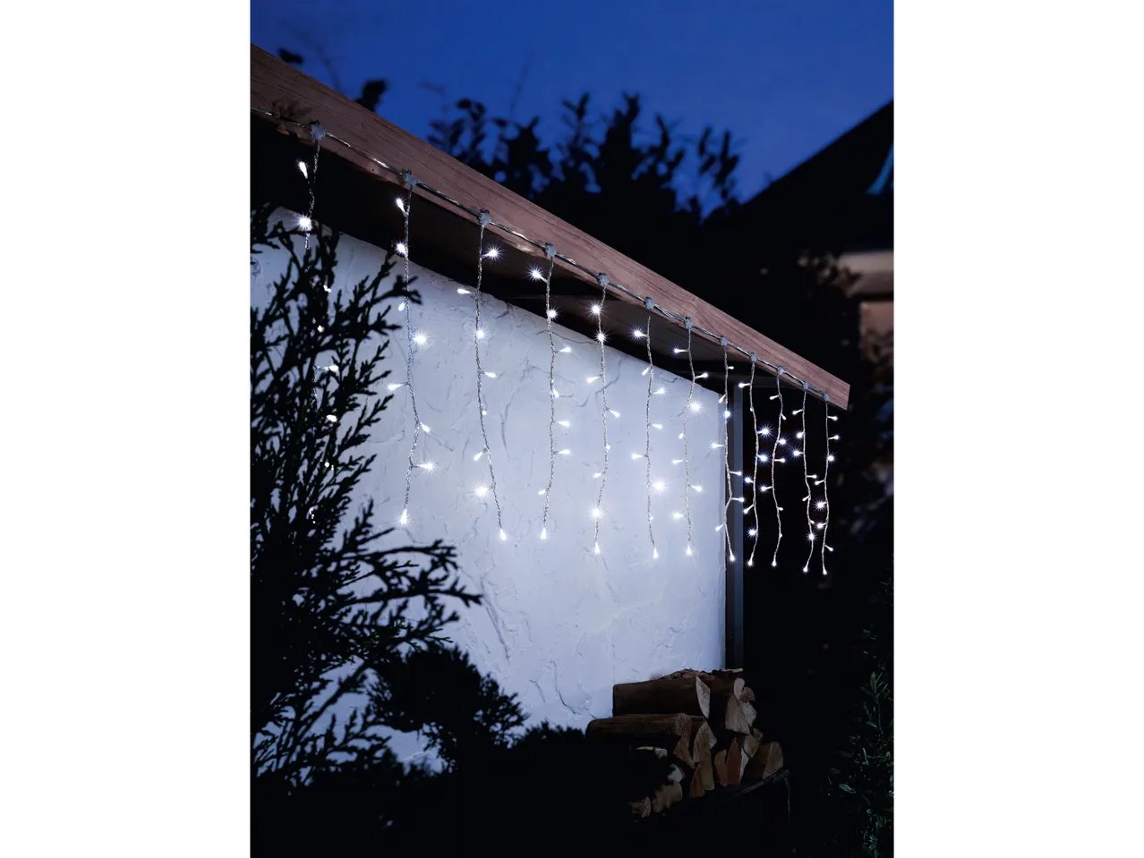 Tenda o rete luminosa a LED