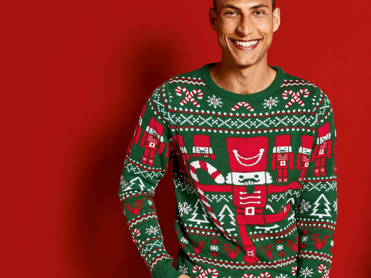 Pullover natalizio da uomo