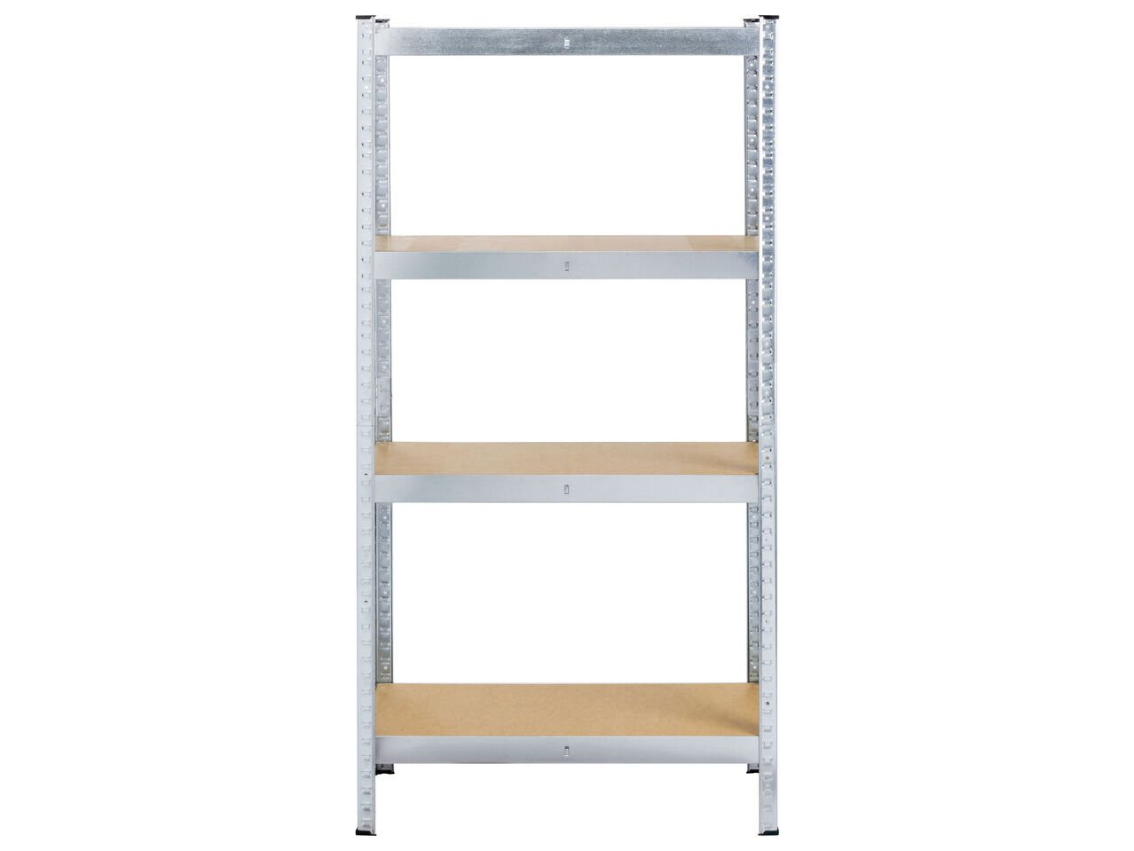 Scaffale in metallo con 4 ripiani