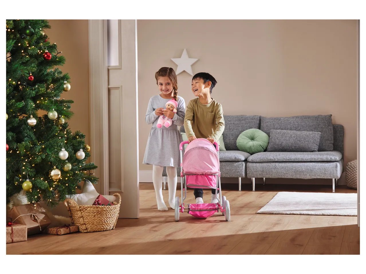 Carrozzina per bambole