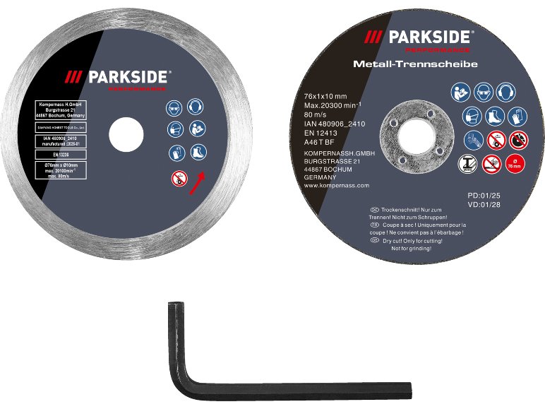 Smerigliatrice angolare ricaricabile