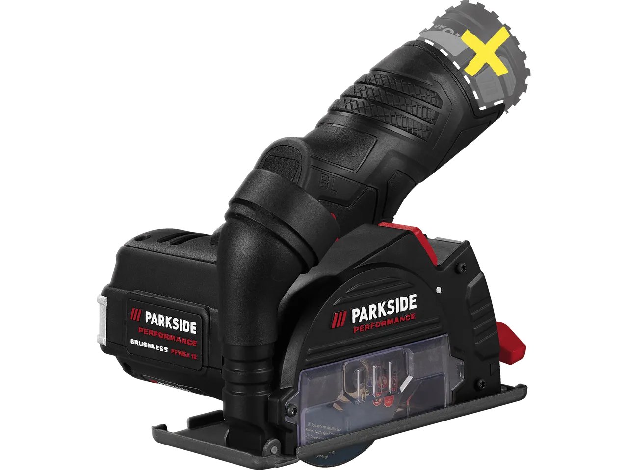 Smerigliatrice angolare ricaricabile