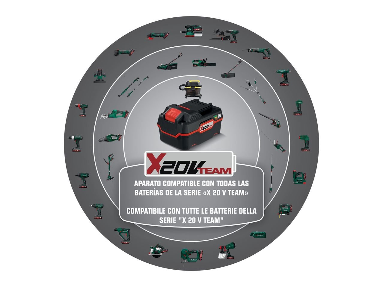 Smerigliatrice angolare ricaricabile