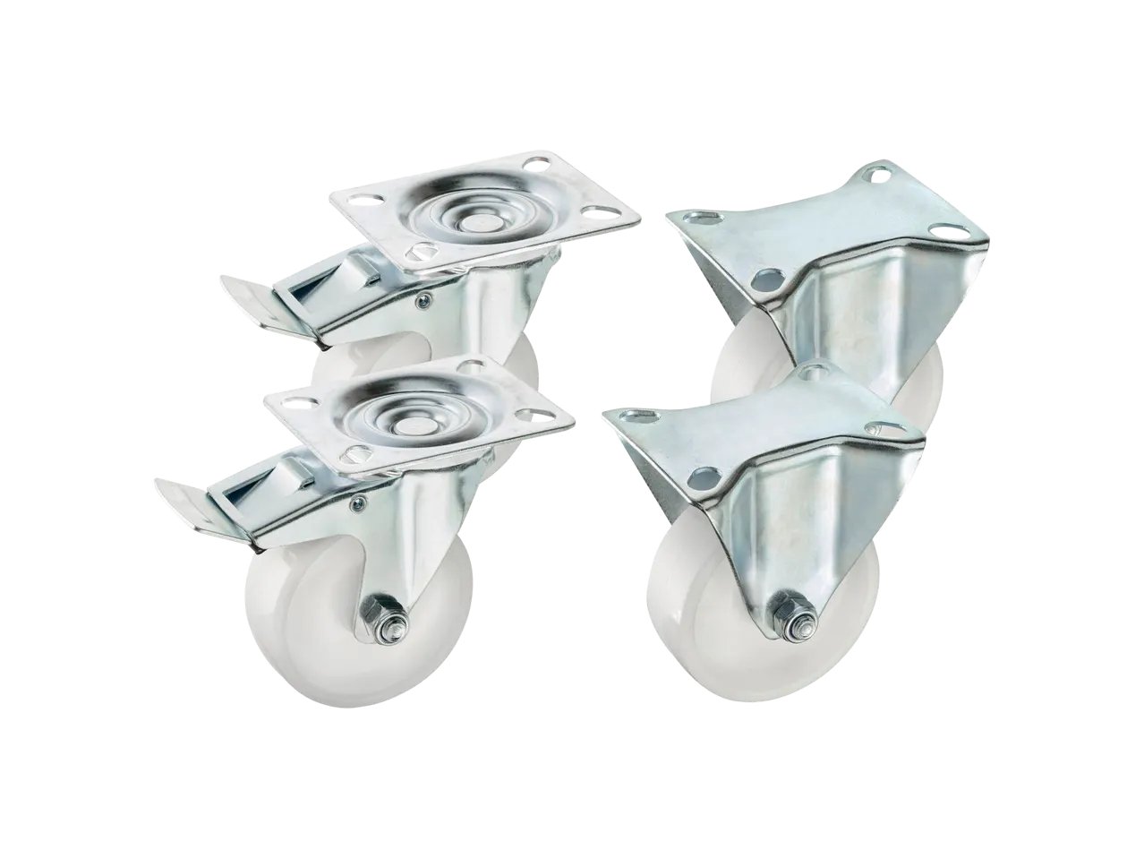 Set rotelle per mobili, 4 o 8 pezzi
